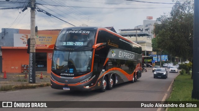 Expressa Turismo 55200 na cidade de Betim, Minas Gerais, Brasil, por Paulo Alexandre da Silva. Número da foto: #12808643.