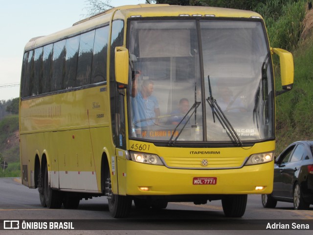 Viação Itapemirim 45601 na cidade de João Monlevade, Minas Gerais, Brasil, por Adrian Sena. Número da foto: #12810183.