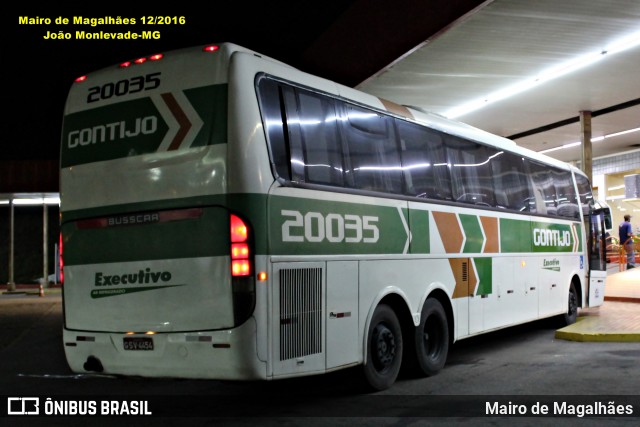 Empresa Gontijo de Transportes 20035 na cidade de João Monlevade, Minas Gerais, Brasil, por Mairo de Magalhães. Número da foto: #12809771.