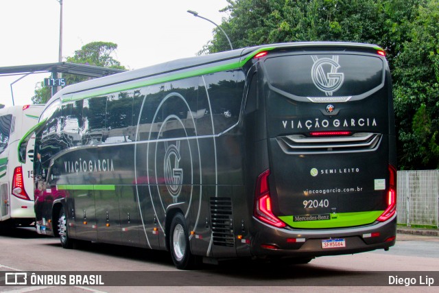 Viação Garcia 92040 na cidade de Curitiba, Paraná, Brasil, por Diego Lip. Número da foto: #12807794.
