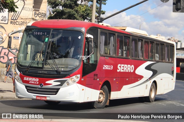 Viação Serro 29113 na cidade de Belo Horizonte, Minas Gerais, Brasil, por Paulo Henrique Pereira Borges. Número da foto: #12808693.
