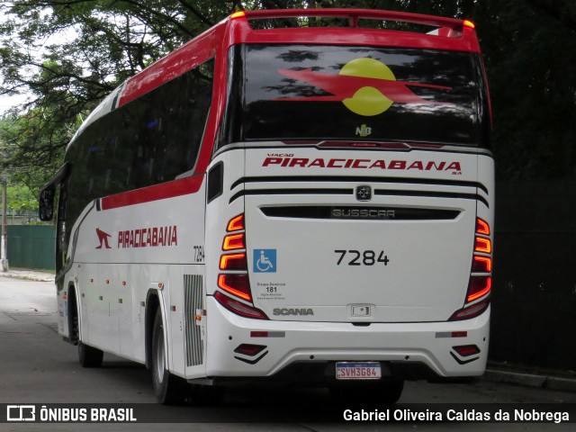 Viação Piracicabana 7284 na cidade de São Paulo, São Paulo, Brasil, por Gabriel Oliveira Caldas da Nobrega. Número da foto: #12807491.