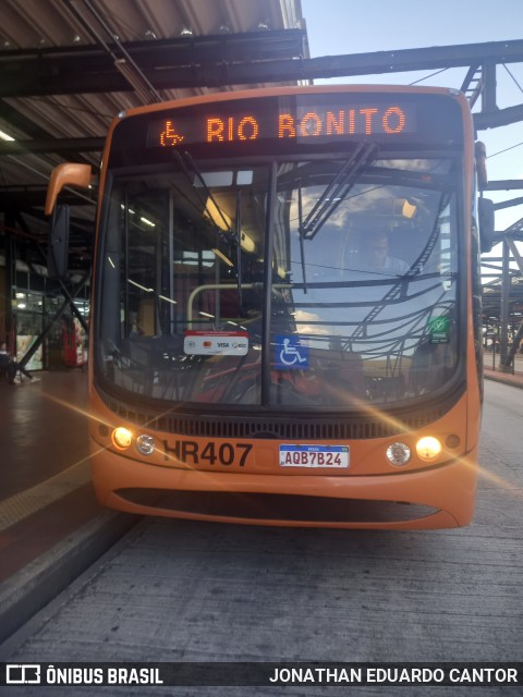 Auto Viação Redentor HR407 na cidade de Curitiba, Paraná, Brasil, por JONATHAN EDUARDO CANTOR. Número da foto: #12809124.