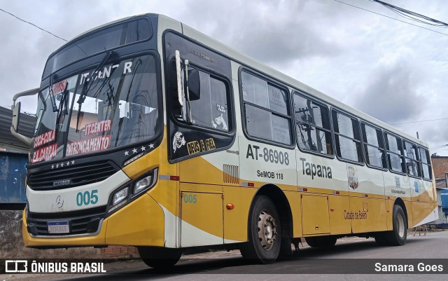 Empresa de Transportes Nova Marambaia AT-86908 na cidade de Belém, Pará, Brasil, por Samara Goes. Número da foto: #12809925.