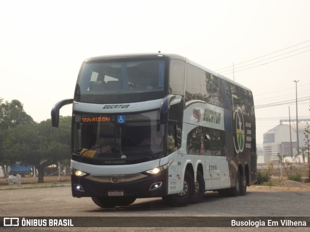 Eucatur - Empresa União Cascavel de Transportes e Turismo 5830 na cidade de Vilhena, Rondônia, Brasil, por Busologia Em Vilhena. Número da foto: #12809310.