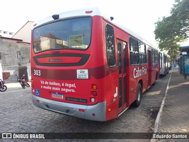 Auto Viação Salineira 303 na cidade de Cabo Frio, Rio de Janeiro, Brasil, por Eduardo Santos. Número da foto: #12808992.