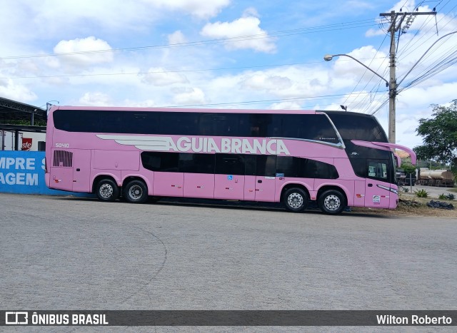Viação Águia Branca 50410 na cidade de Governador Valadares, Minas Gerais, Brasil, por Wilton Roberto. Número da foto: #12809802.
