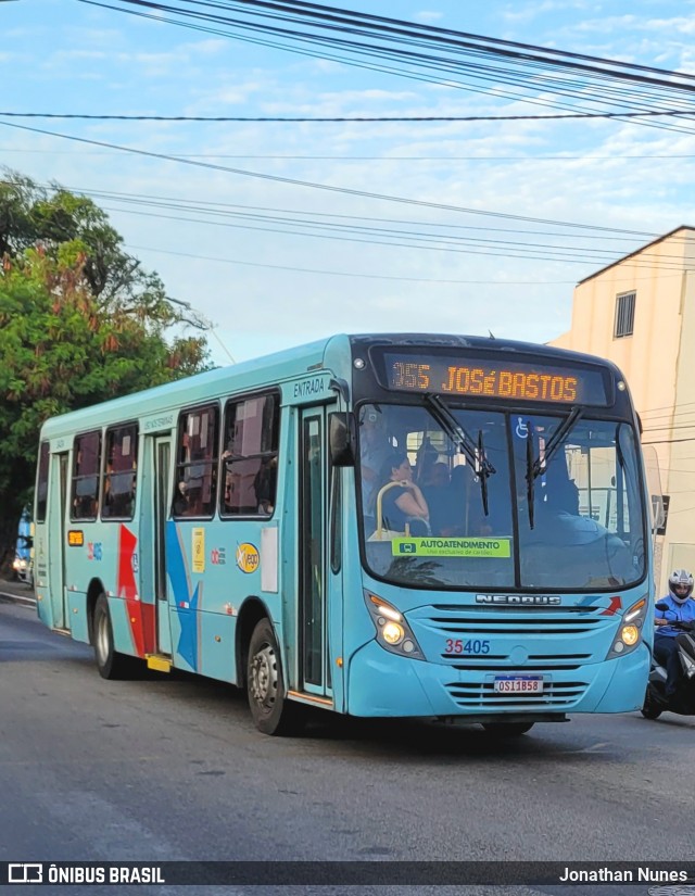 Rota Sol > Vega Transporte Urbano 35405 na cidade de Fortaleza, Ceará, Brasil, por Jonathan Nunes. Número da foto: #12808526.