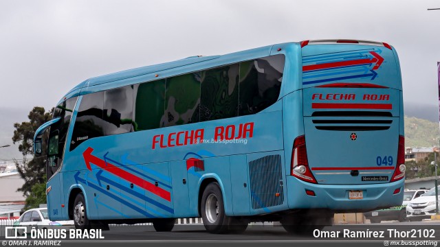 Flecha Roja México Pachuca 049 na cidade de Pachuca de Soto, Hidalgo, México, por Omar Ramírez Thor2102. Número da foto: #12807402.