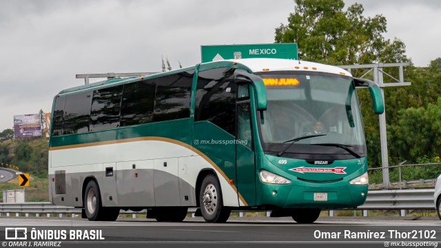 Flecha Roja México-Toluca-San Luis Mextepec-Querétaro 499 na cidade de Gustavo A. Madero, Ciudad de México, México, por Omar Ramírez Thor2102. Número da foto: #12807399.
