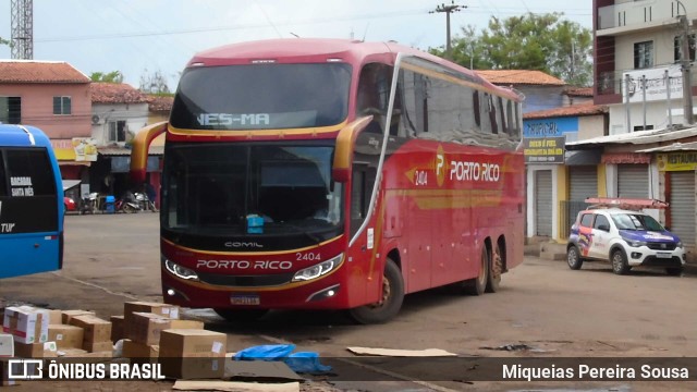 Auto Viação Porto Rico 2404 na cidade de Santa Inês, Maranhão, Brasil, por Miqueias Pereira Sousa. Número da foto: #12810069.