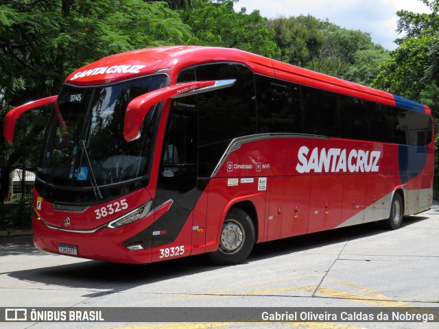 Viação Santa Cruz 38325 na cidade de São Paulo, São Paulo, Brasil, por Gabriel Oliveira Caldas da Nobrega. Número da foto: #12809021.