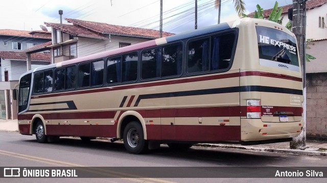 HE Express 4B76 na cidade de Santa Bárbara, Minas Gerais, Brasil, por Antonio Silva. Número da foto: #12810006.