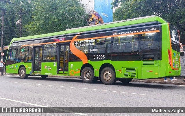 Viação Gato Preto 8 2006 na cidade de São Paulo, São Paulo, Brasil, por Matheus Zaghi. Número da foto: #12808462.