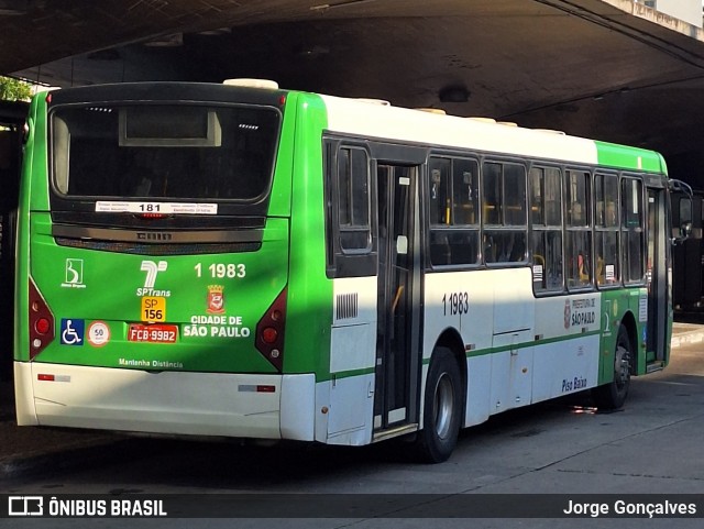 Viação Santa Brígida 1 1983 na cidade de São Paulo, São Paulo, Brasil, por Jorge Gonçalves. Número da foto: #12807355.