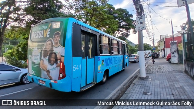 FAOL - Friburgo Auto Ônibus 541 na cidade de Nova Friburgo, Rio de Janeiro, Brasil, por Marcus Vinicius Lemmeck Guimarães Folly. Número da foto: #12808353.
