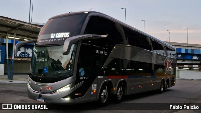 Auto Viação 1001 RJ 108.685 na cidade de Rio de Janeiro, Rio de Janeiro, Brasil, por Fábio Paixão. Número da foto: #12810168.