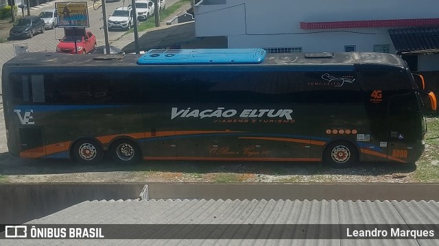 Viação Eltur > Eltur Turismo 8000 na cidade de Guaratuba, Paraná, Brasil, por Leandro Marques. Número da foto: #12808624.