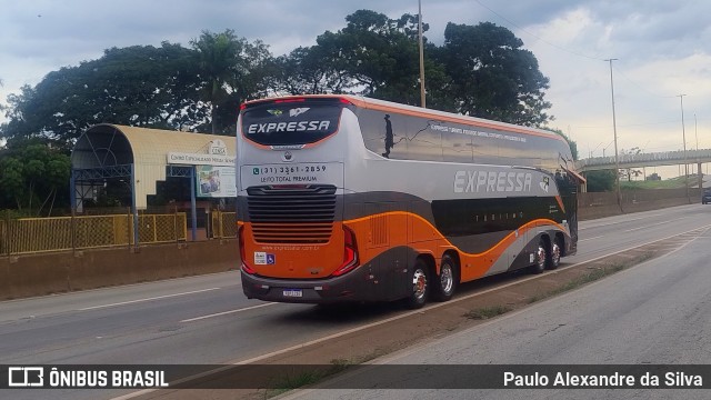 Expressa Turismo 55200 na cidade de Betim, Minas Gerais, Brasil, por Paulo Alexandre da Silva. Número da foto: #12808656.