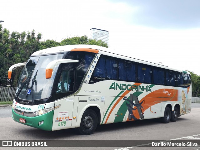 Empresa de Transportes Andorinha 6178 na cidade de Curitiba, Paraná, Brasil, por Danilo Marcelo Silva. Número da foto: #12808051.