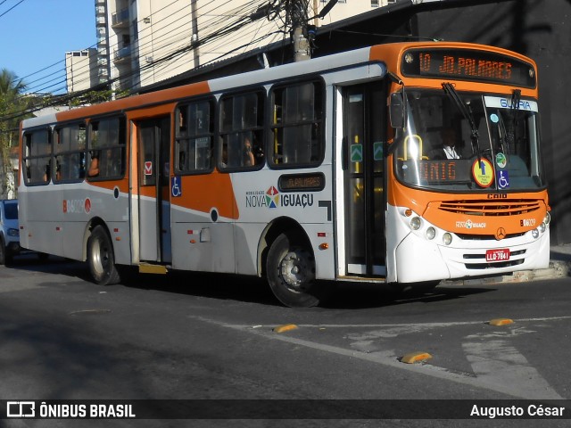 Expresso Nossa Senhora da Glória B06029 na cidade de Nova Iguaçu, Rio de Janeiro, Brasil, por Augusto César. Número da foto: #12808592.