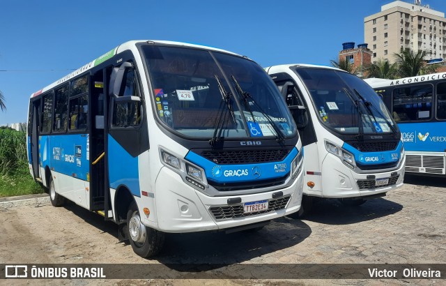 Viação Nossa Senhora das Graças A71590 na cidade de Rio de Janeiro, Rio de Janeiro, Brasil, por Victor  Oliveira. Número da foto: #12807352.