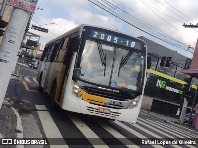 Transunião Transportes 3 6535 na cidade de São Paulo, São Paulo, Brasil, por Rafael Lopes de Oliveira. Número da foto: #12808383.