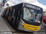 Viação Metrópole Paulista - Zona Leste 3 2521 na cidade de São Paulo, São Paulo, Brasil, por Rafael Lopes de Oliveira. Número da foto: #12808379.