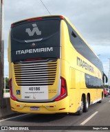 Viação Nova Itapemirim 40186 na cidade de Vila Velha, Espírito Santo, Brasil, por Sergio Corrêa. Número da foto: #12809645.