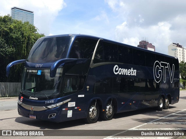 Viação Cometa 719302 na cidade de São Paulo, São Paulo, Brasil, por Danilo Marcelo Silva. Número da foto: #12811291.