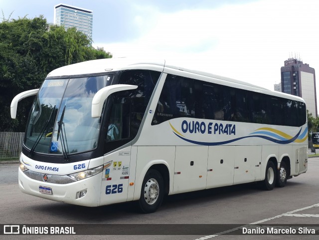 Viação Ouro e Prata 626 na cidade de Curitiba, Paraná, Brasil, por Danilo Marcelo Silva. Número da foto: #12811232.