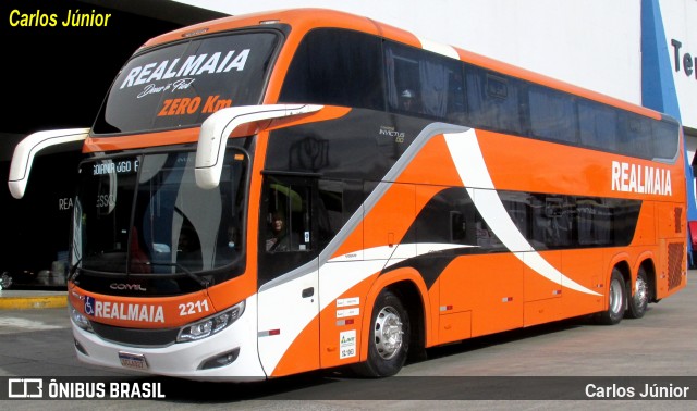 RealMaia Turismo e Cargas 2211 na cidade de Goiânia, Goiás, Brasil, por Carlos Júnior. Número da foto: #12810947.