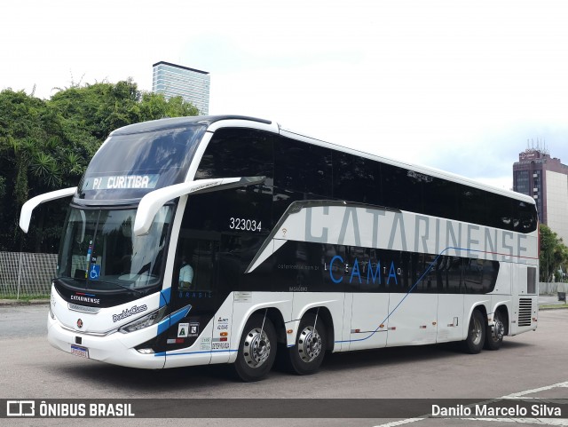 Auto Viação Catarinense 323034 na cidade de Curitiba, Paraná, Brasil, por Danilo Marcelo Silva. Número da foto: #12811244.
