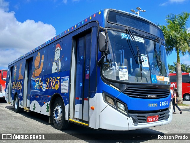 Transcooper > Norte Buss 2 6274 na cidade de Barueri, São Paulo, Brasil, por Robson Prado. Número da foto: #12810302.