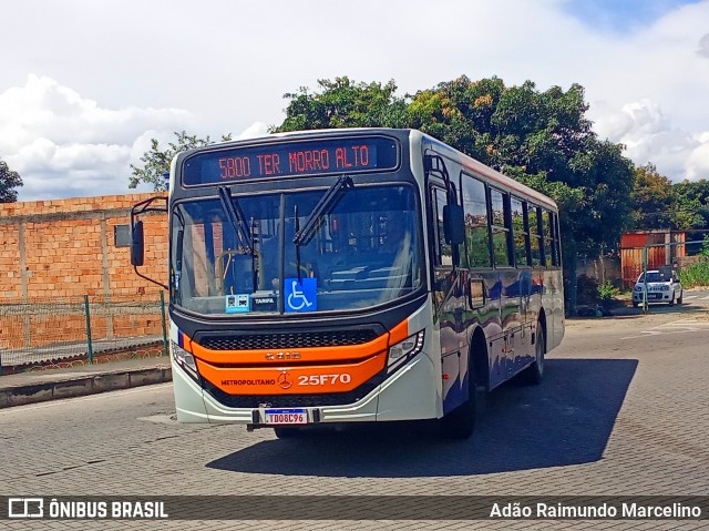 Autotrans > Turilessa 25F70 na cidade de Belo Horizonte, Minas Gerais, Brasil, por Adão Raimundo Marcelino. Número da foto: #12812348.