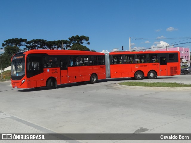 Transporte Coletivo Glória BE604 na cidade de Curitiba, Paraná, Brasil, por Osvaldo Born. Número da foto: #12811583.