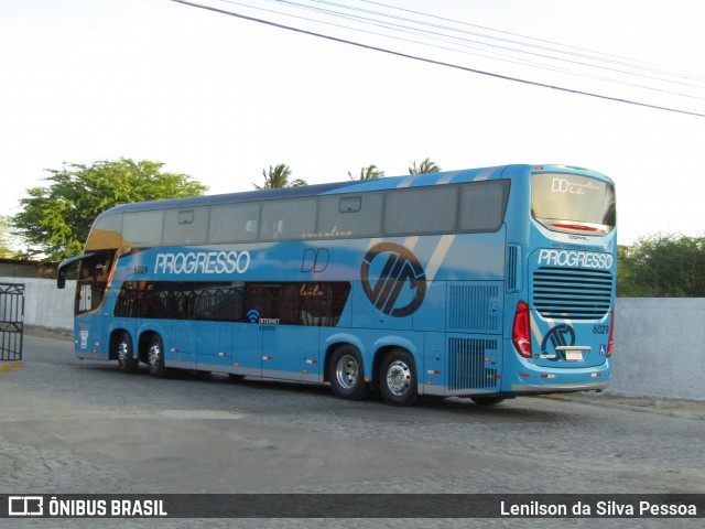 Auto Viação Progresso 6029 na cidade de Caruaru, Pernambuco, Brasil, por Lenilson da Silva Pessoa. Número da foto: #12811998.
