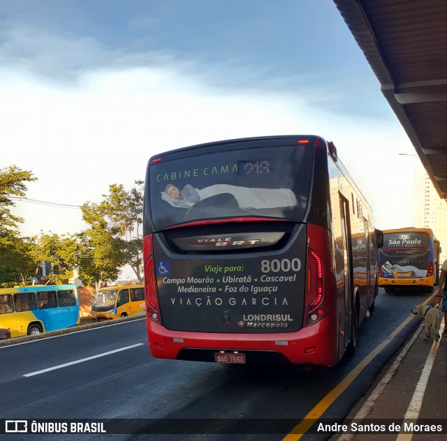 Londrisul Transportes Coletivos 8000 na cidade de Londrina, Paraná, Brasil, por Andre Santos de Moraes. Número da foto: #12810736.