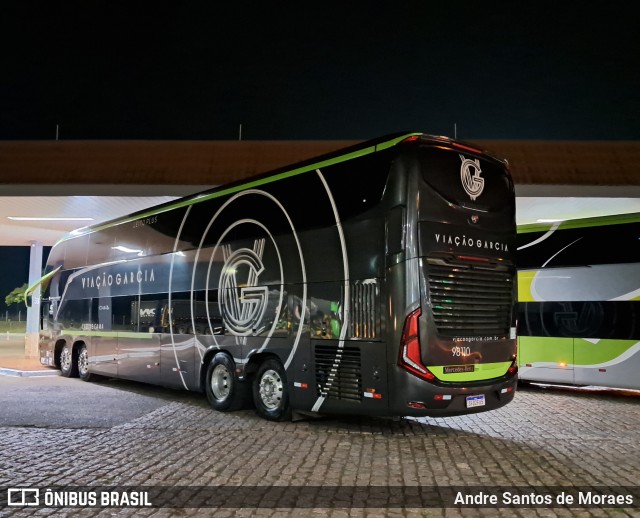 Viação Garcia 98110 na cidade de Santa Cruz do Rio Pardo, São Paulo, Brasil, por Andre Santos de Moraes. Número da foto: #12810707.
