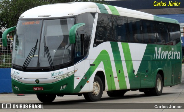 Empresa de Transportes e Turismo Moreira 2275 na cidade de Goiânia, Goiás, Brasil, por Carlos Júnior. Número da foto: #12811680.