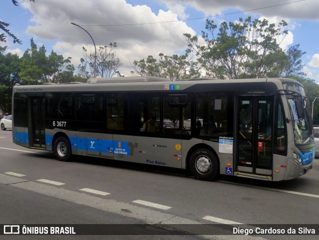 Viação Paratodos > São Jorge > Metropolitana São Paulo > Mobibrasil 6 3677 na cidade de São Paulo, São Paulo, Brasil, por Diego Cardoso da Silva. Número da foto: #12810378.