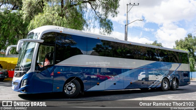 Volvo 9800 6X2 na cidade de Gustavo A. Madero, Ciudad de México, México, por Omar Ramírez Thor2102. Número da foto: #12812533.