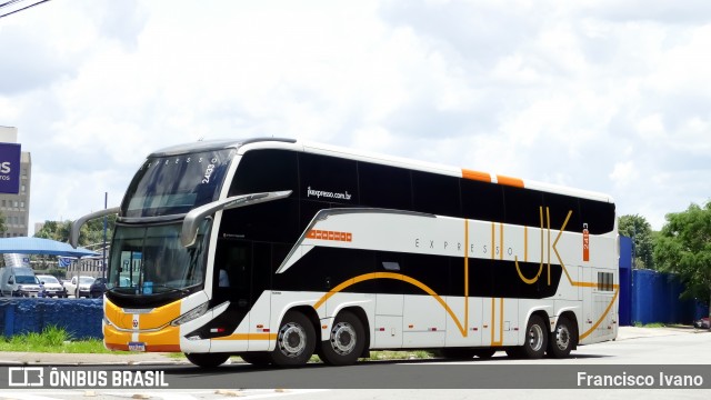 Expresso JK 24133 na cidade de São Paulo, São Paulo, Brasil, por Francisco Ivano. Número da foto: #12813868.