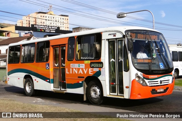 Linave Transportes A03040 na cidade de Nova Iguaçu, Rio de Janeiro, Brasil, por Paulo Henrique Pereira Borges. Número da foto: #12813862.