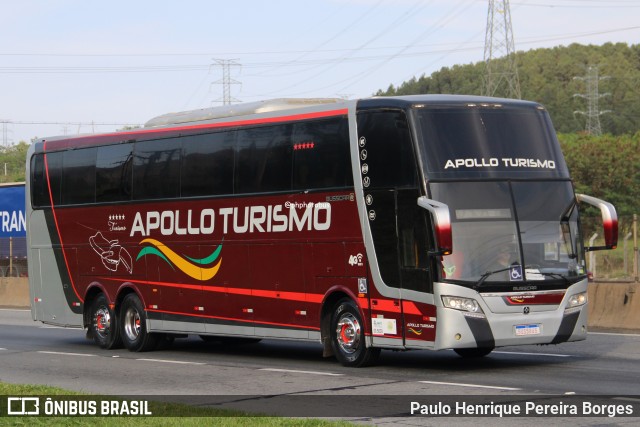 Apollo Turismo 8005 na cidade de Aparecida, São Paulo, Brasil, por Paulo Henrique Pereira Borges. Número da foto: #12813725.