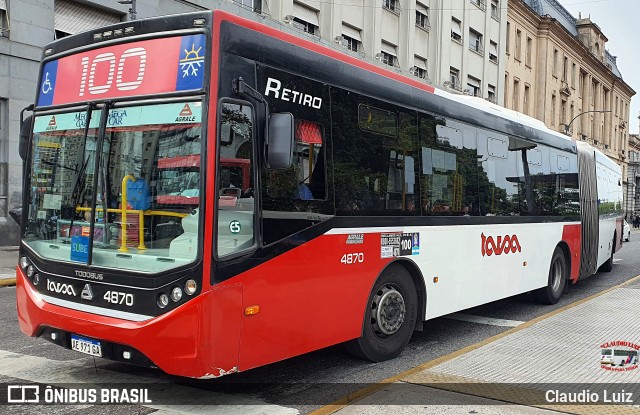 Tarsa 4870 na cidade de Ciudad Autónoma de Buenos Aires, Argentina, por Claudio Luiz. Número da foto: #12813318.