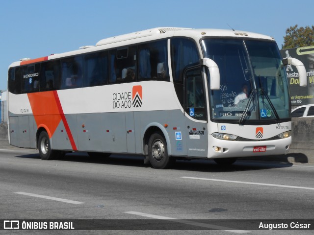 Viação Cidade do Aço RJ 174.116 na cidade de Nova Iguaçu, Rio de Janeiro, Brasil, por Augusto César. Número da foto: #12813730.