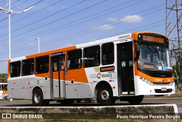 Linave Transportes A03043 na cidade de Nova Iguaçu, Rio de Janeiro, Brasil, por Paulo Henrique Pereira Borges. Número da foto: #12813878.