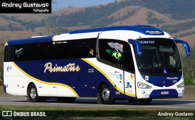 Primotur Transportes e Turismo 4014 na cidade de Roseira, São Paulo, Brasil, por Andrey Gustavo. Número da foto: #12813746.