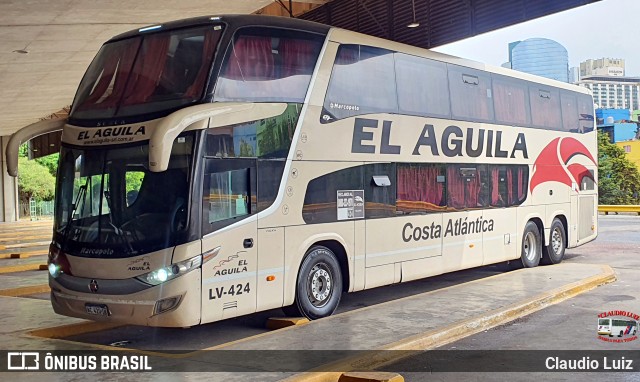 El Aguila LV-424 na cidade de Ciudad Autónoma de Buenos Aires, Argentina, por Claudio Luiz. Número da foto: #12813249.